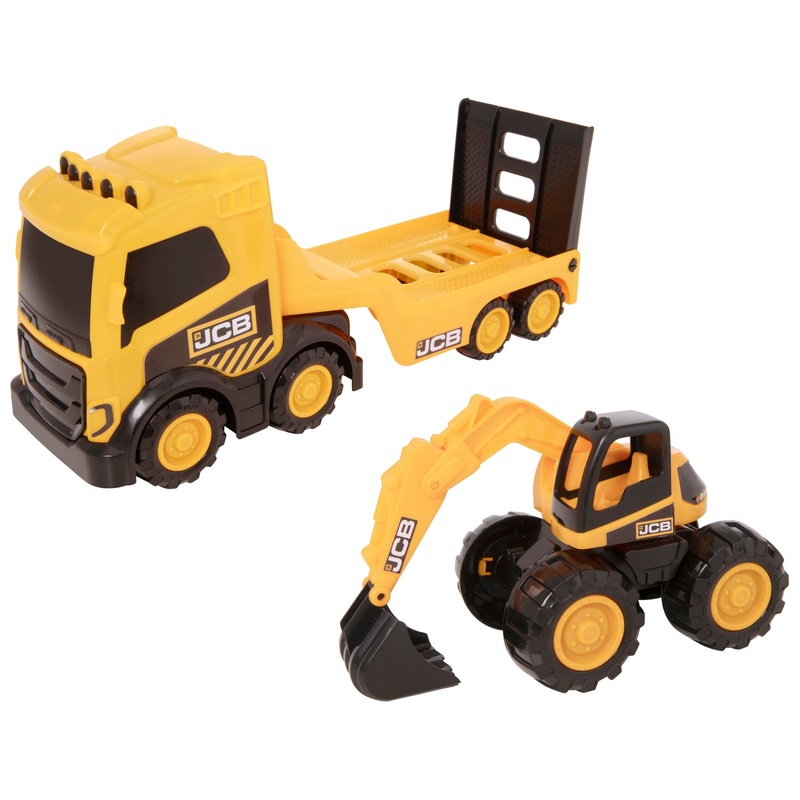 Teamsterz JCB Mega Transporter & Excavator 2 Pack 5 Teamsterz JCB Mega Transporter & Excavator 2 Pack