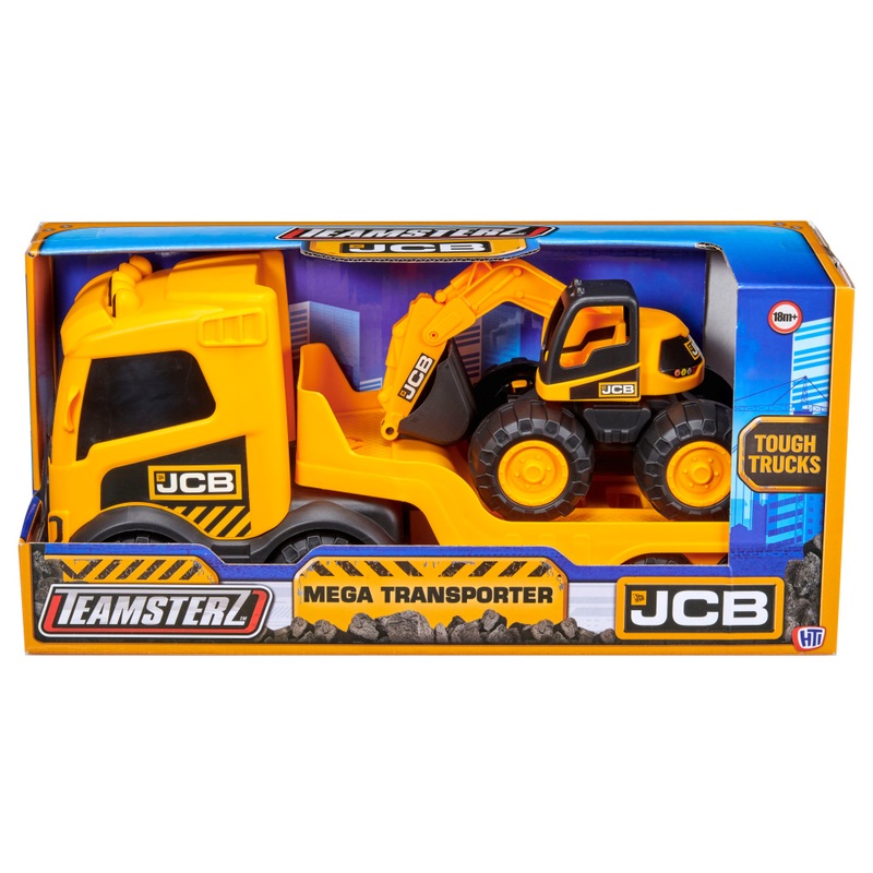 Teamsterz JCB Mega Transporter & Excavator 2 Pack 8 Teamsterz JCB Mega Transporter & Excavator 2 Pack