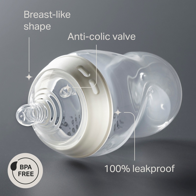 Tommee Tippee Natural Start Self-Sterilising Anti-Colic Baby Bottles Newborn Starter Set 9 Piece 4 Tommee Tippee Natural Start Self-Sterilising Anti-Colic Baby Bottles Newborn Starter Set 9 Piece
