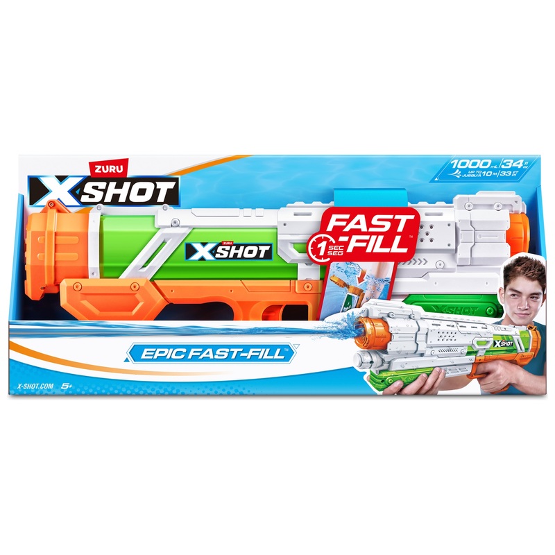 XSHOT by ZURU Epic Fast-Fill Water Blaster 6 XSHOT by ZURU Epic Fast-Fill Water Blaster