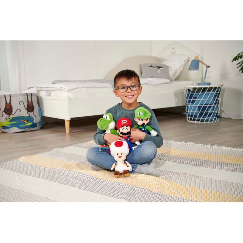Nintendo Super Mario Plush Toad 20cm 2 Nintendo Super Mario Plush Toad 20cm