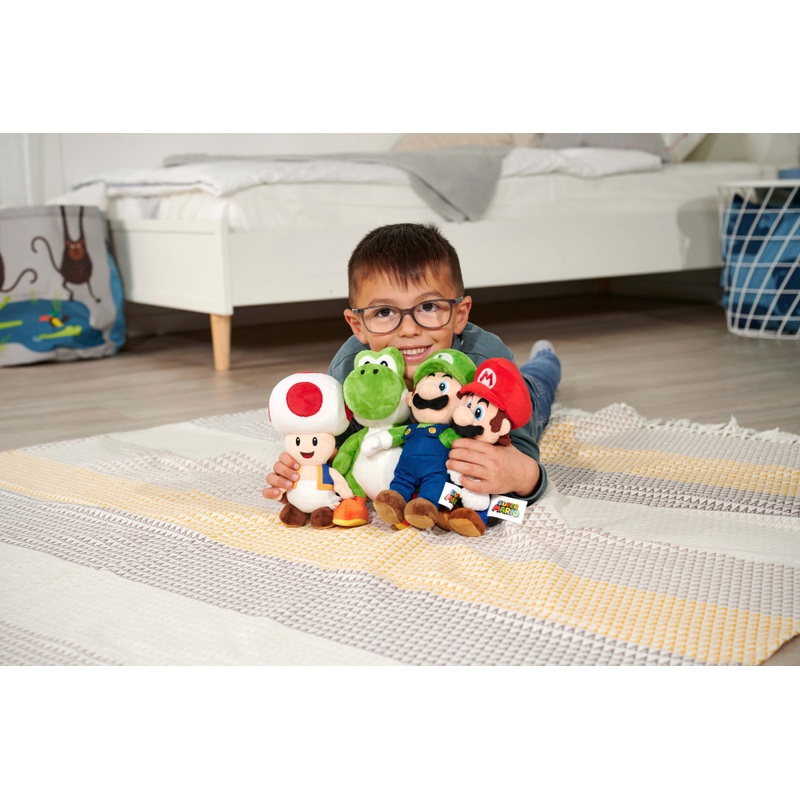 Nintendo Super Mario Plush Toad 20cm 4 Nintendo Super Mario Plush Toad 20cm