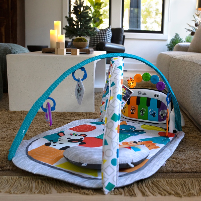 Baby Einstein 4-in-1 Kickin' Tunes Music and Language Discovery Baby Gym