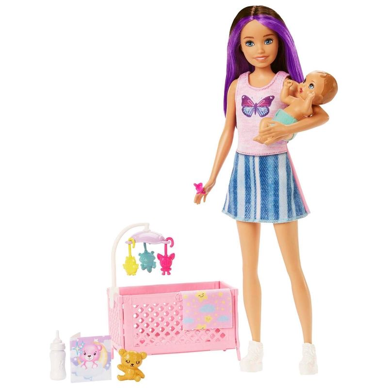 Barbie Skipper Babysitter Big Adventure Sleepy Baby Playset