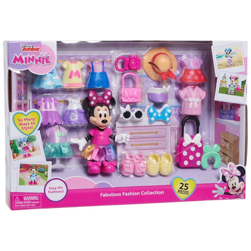 Disney Junior Minnie Mouse Mini Figure Fabulous Fashion Collection 25 Piece Set 4 Disney Junior Minnie Mouse Mini Figure Fabulous Fashion Collection 25 Piece Set
