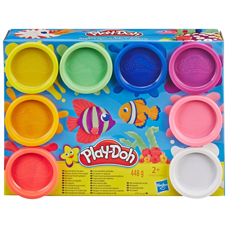Play-Doh Tubs Rainbow Starter 8 Pack Assortment