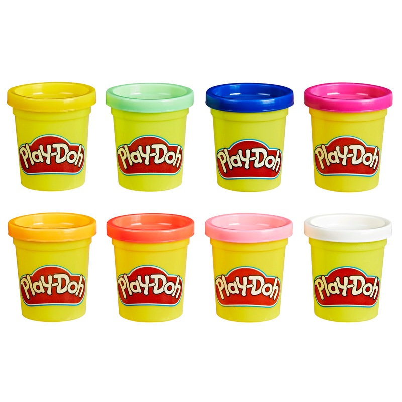 Play-Doh Tubs Rainbow Starter 8 Pack Assortment 4 Play-Doh Tubs Rainbow Starter 8 Pack Assortment