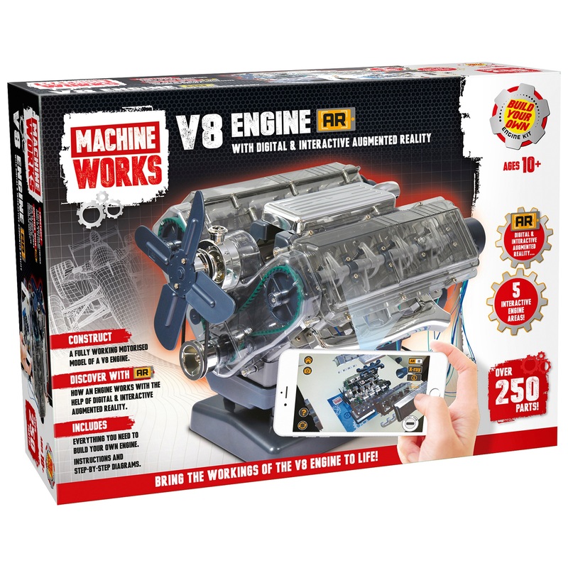 Machine Works V8 Engine Model 250 Pieces
