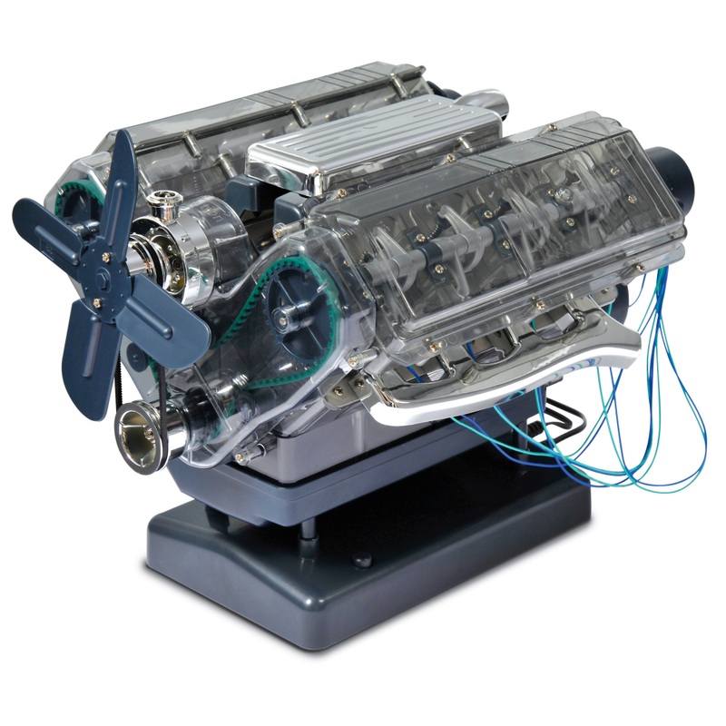 Machine Works V8 Engine Model 250 Pieces 4 Machine Works V8 Engine Model 250 Pieces