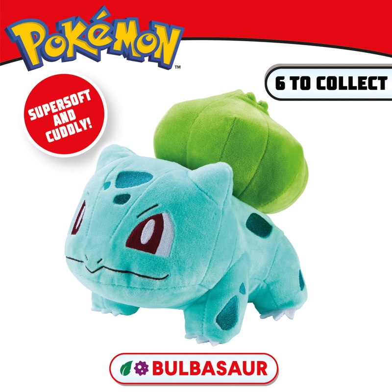 Pokmon Bulbasaur Plush 20cm 6 Pokmon Bulbasaur Plush 20cm