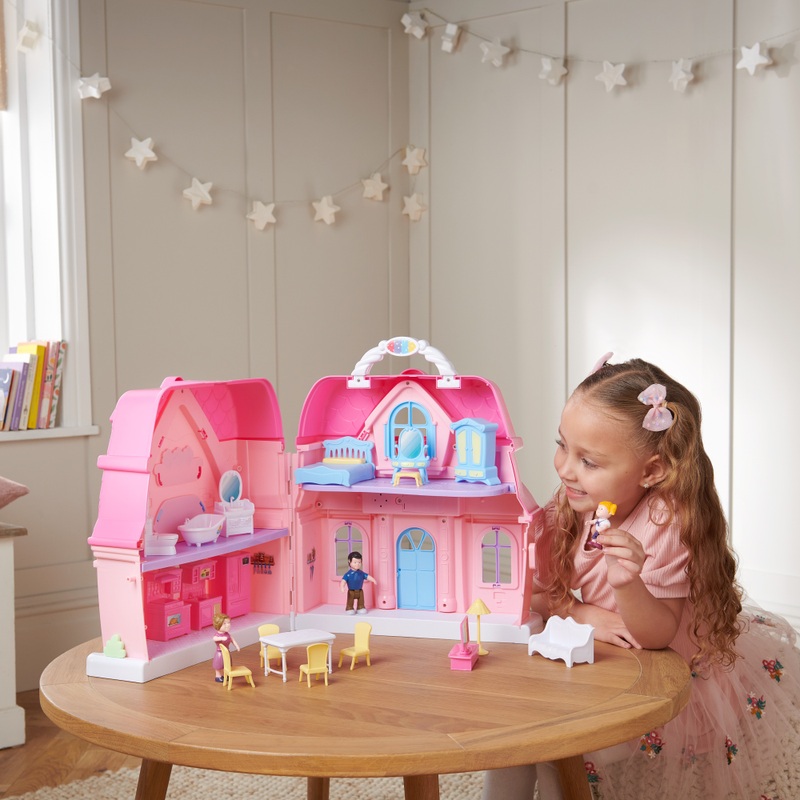 My Dream Mansion Doll House Mini Figures Playset