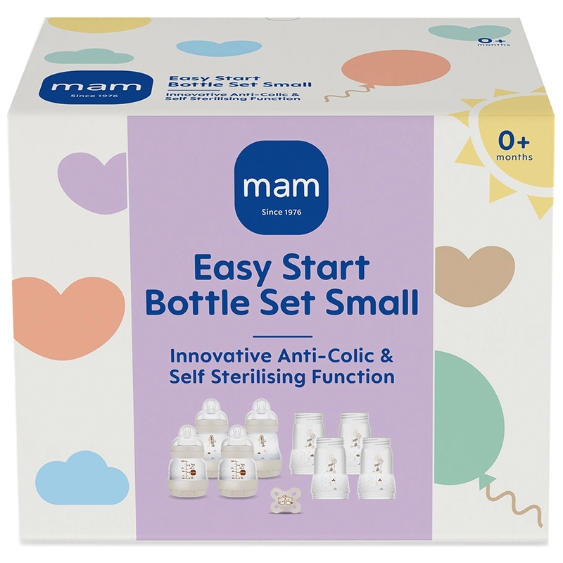 MAM Easy Start Self-Sterilising Anti-Colic Baby Bottles Set 15 Piece 8 MAM Easy Start Self-Sterilising Anti-Colic Baby Bottles Set 15 Piece