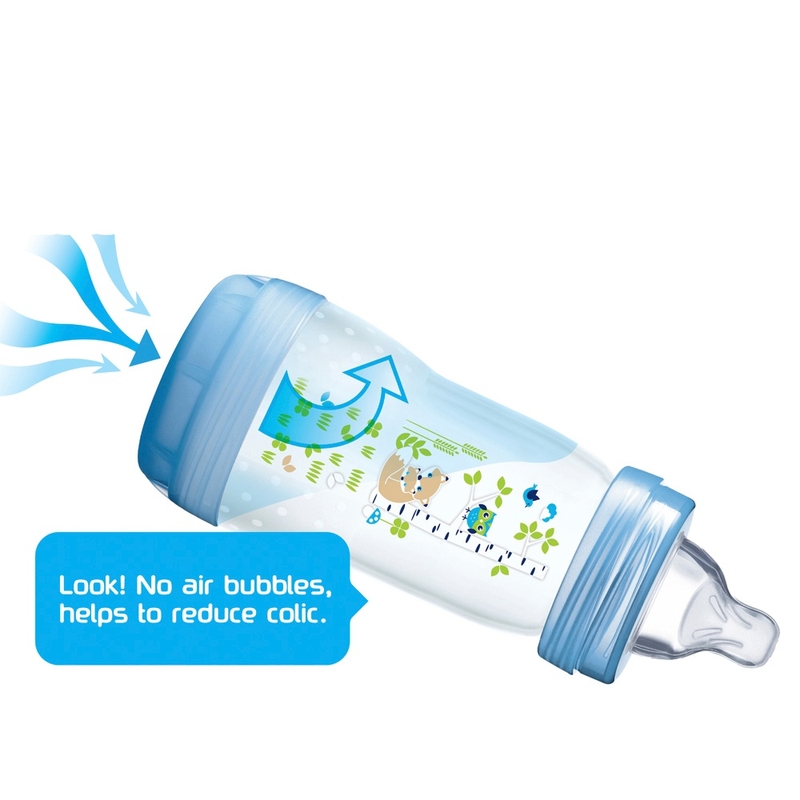 MAM Easy Start Microwave Steam Steriliser and Anti-Colic Baby Bottles Set 5 MAM Easy Start Microwave Steam Steriliser and Anti-Colic Baby Bottles Set
