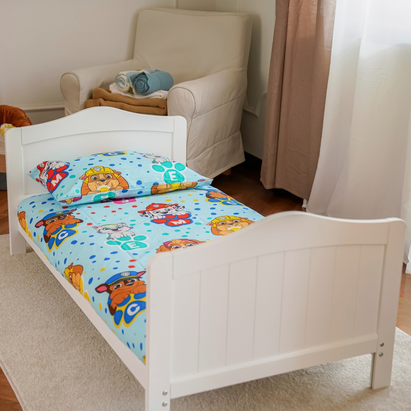 Nested Sorrento Wooden Cot Bed White 4 Nested Sorrento Wooden Cot Bed White