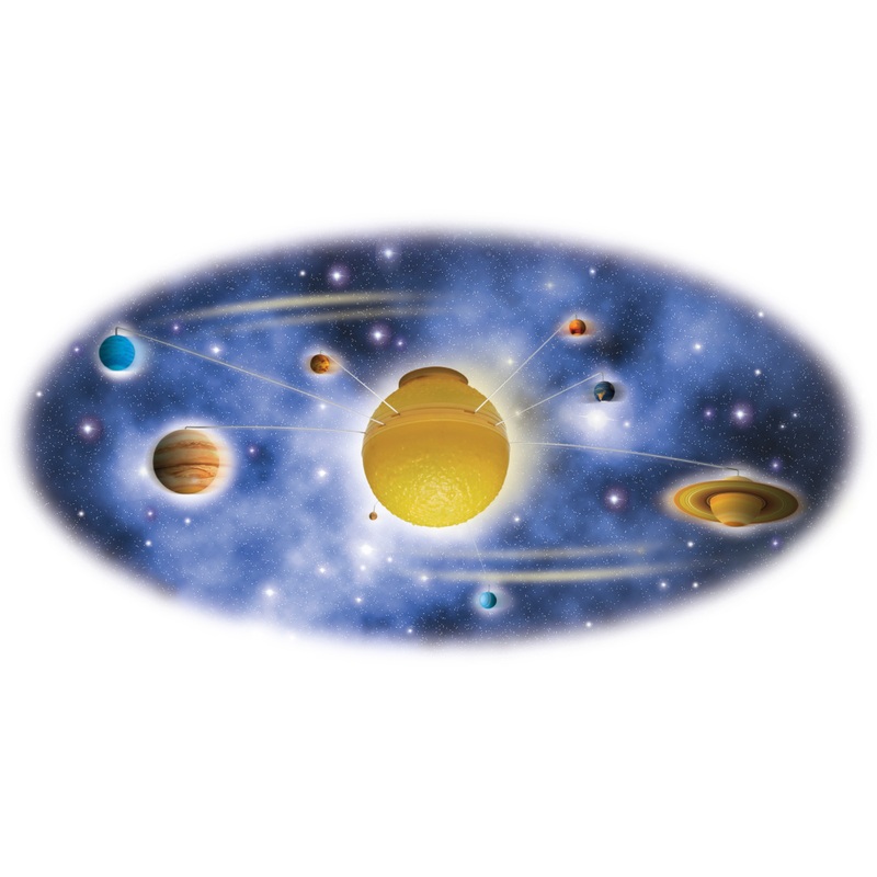 Brainstorm Toys Solar System Light Projector Remote Control Model