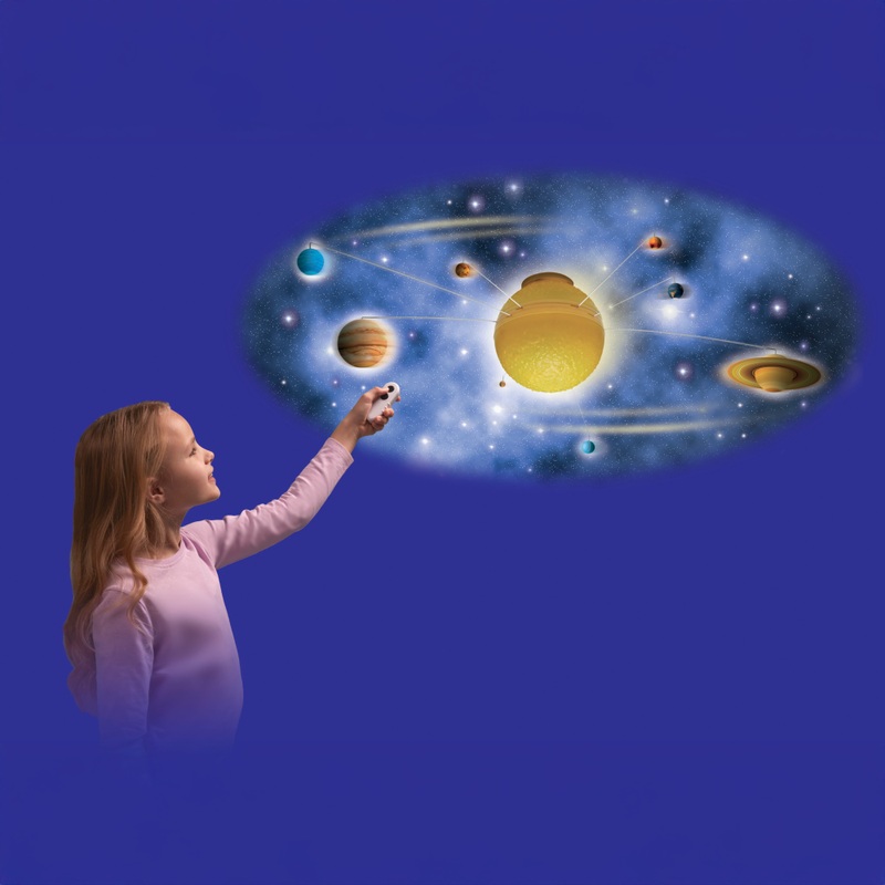 Brainstorm Toys Solar System Light Projector Remote Control Model