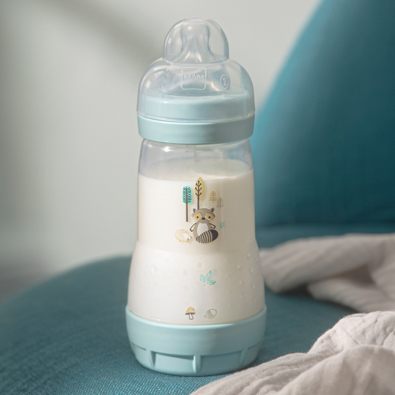 MAM Easy Start Self-Sterilising Anti-Colic 260ml Baby Bottles 3 Pack Assortment 6 MAM Easy Start Self-Sterilising Anti-Colic 260ml Baby Bottles 3 Pack Assortment