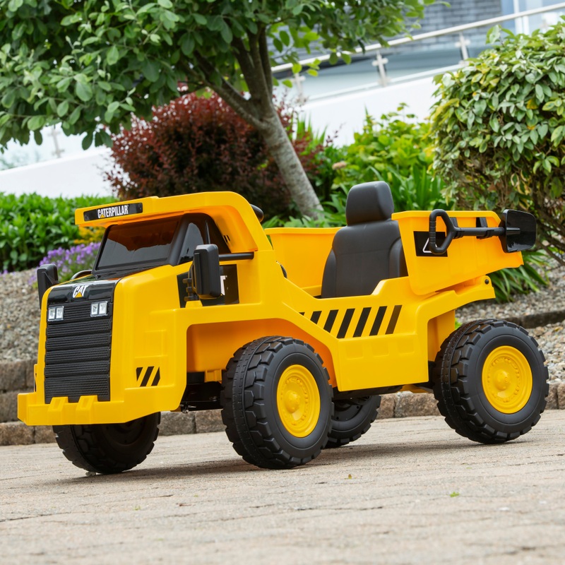 CAT Tipper Truck 12V Electric Ride On