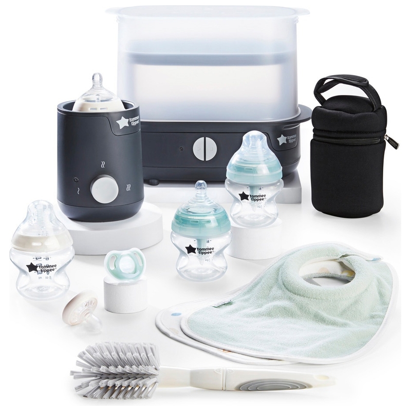 Tommee Tippee Complete Feeding Set with Electric Steam Steriliser 12 Piece Black 4 Tommee Tippee Complete Feeding Set with Electric Steam Steriliser 12 Piece Black