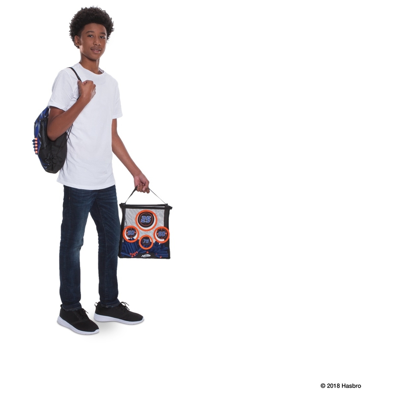 NERF Elite Portable Mesh Practice Target 4 NERF Elite Portable Mesh Practice Target