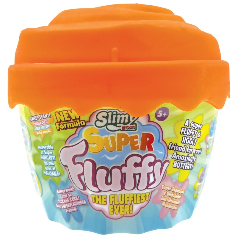 Slimy Super Fluffy Slime Tub 100g Assortment 3 Slimy Super Fluffy Slime Tub 100g Assortment