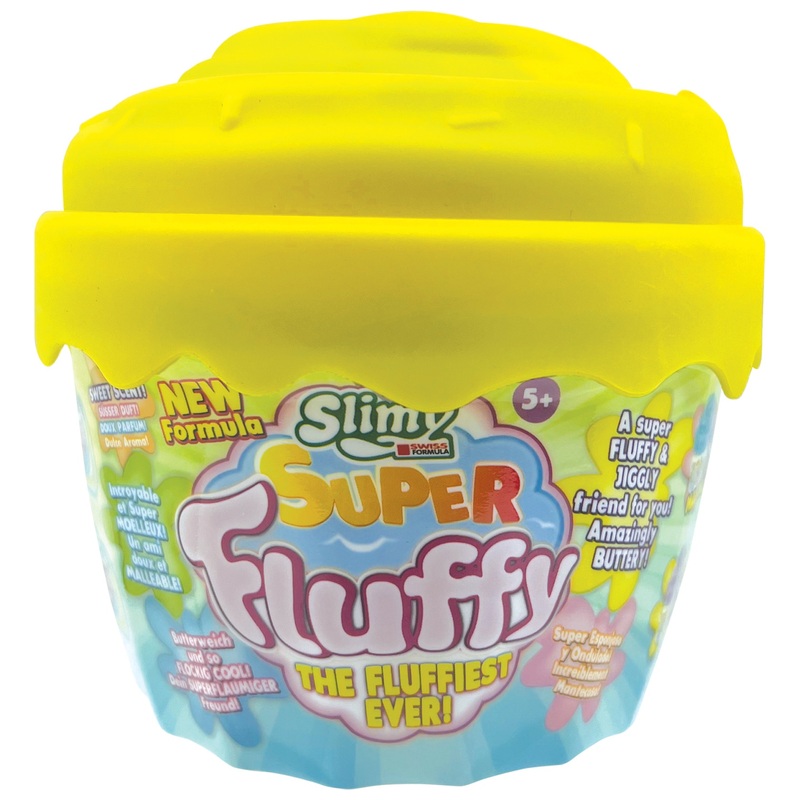 Slimy Super Fluffy Slime Tub 100g Assortment 4 Slimy Super Fluffy Slime Tub 100g Assortment