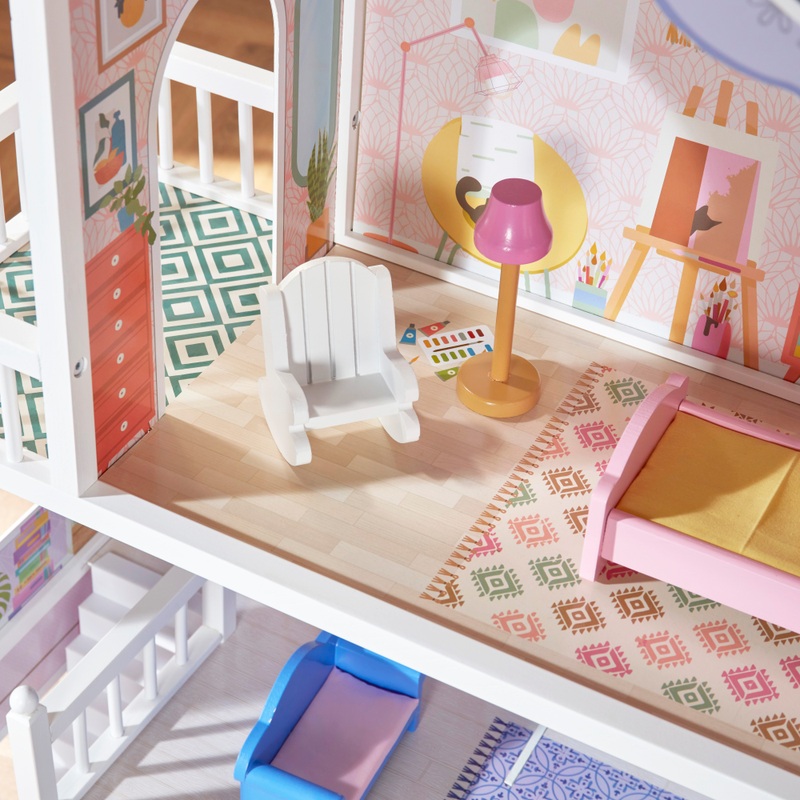 Sadie's Wooden Doll House 5 Sadie's Wooden Doll House