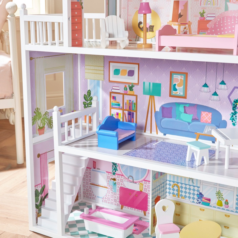 Sadie's Wooden Doll House 6 Sadie's Wooden Doll House