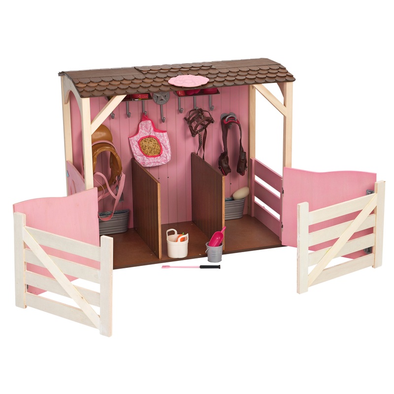 Our Generation Horses Saddle Up Stables Horse Barn and Accessories Playset