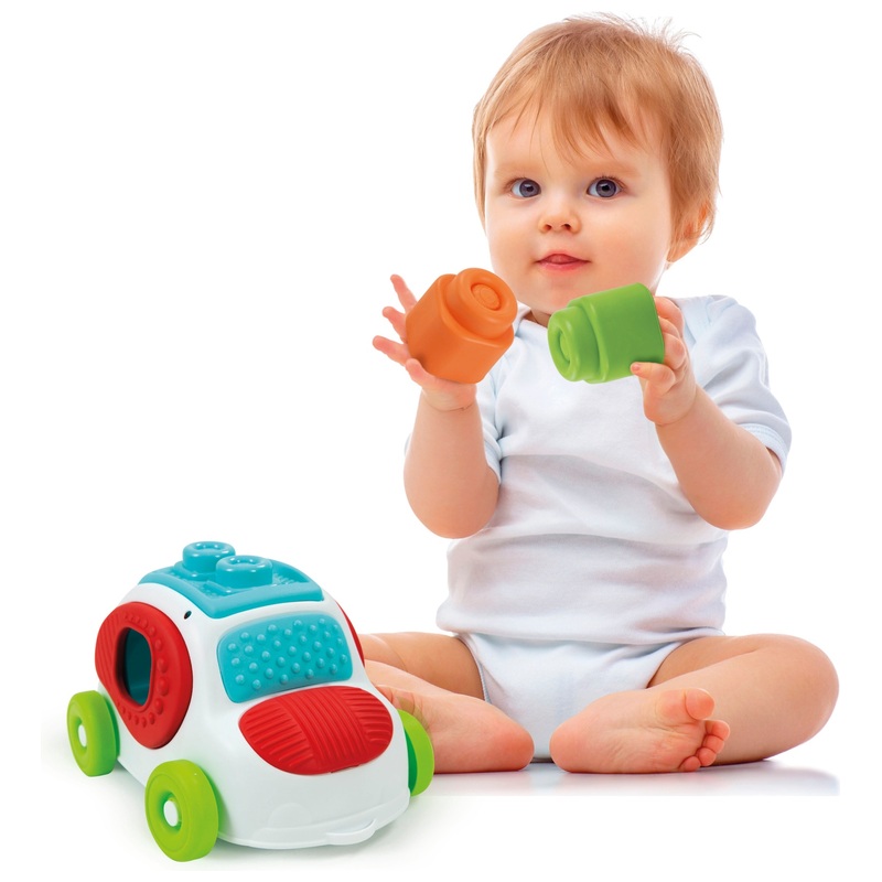 Clementoni Baby Soft Clemmy Touch and Play Sensory Car