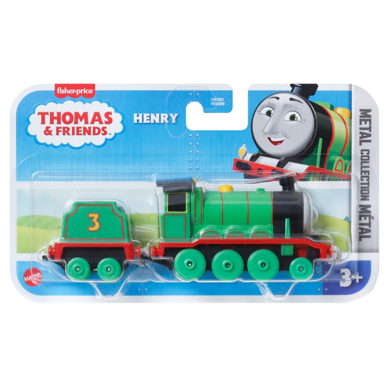 Thomas & Friends Push Along Diecast Train Engine Henry 7 Thomas & Friends Push Along Diecast Train Engine Henry