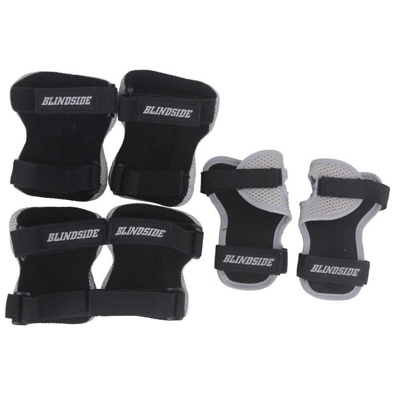 Blindside Protective Gear Pads Set XS Grey 5 Blindside Protective Gear Pads Set XS Grey