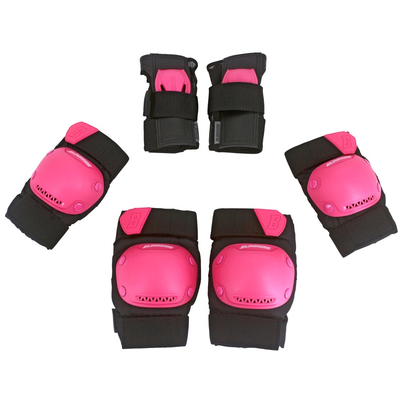 Blindside Protective Gear Pads Set S Pink 4 Blindside Protective Gear Pads Set S Pink
