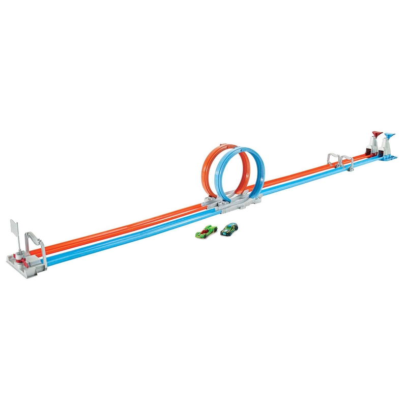 Hot Wheels Action Double Loop Dash Playset