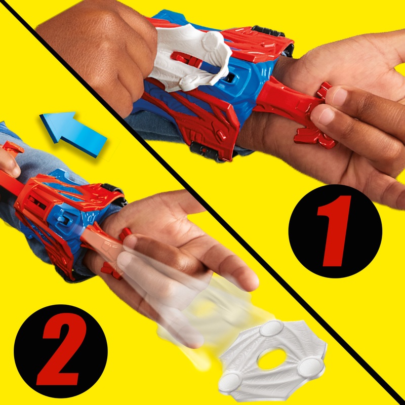 Marvel Spider-Man Web Slinging Armour Set with Mask and Blasters 5 Marvel Spider-Man Web Slinging Armour Set with Mask and Blasters