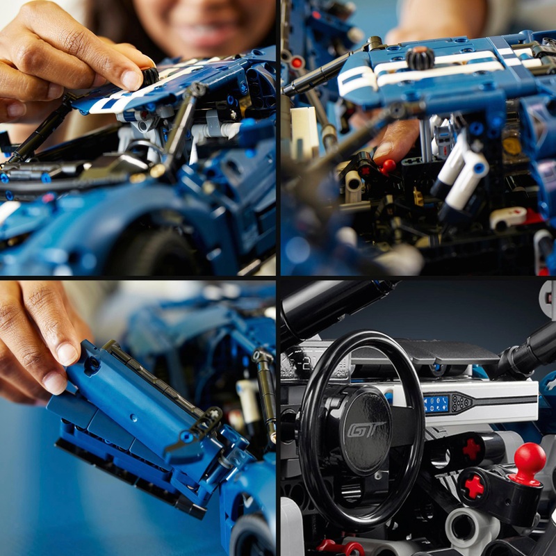 LEGO Technic 42154 2022 Ford GT Car Model Set for Adults 5 LEGO Technic 42154 2022 Ford GT Car Model Set for Adults