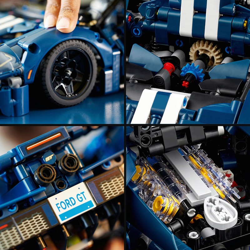 LEGO Technic 42154 2022 Ford GT Car Model Set for Adults 6 LEGO Technic 42154 2022 Ford GT Car Model Set for Adults
