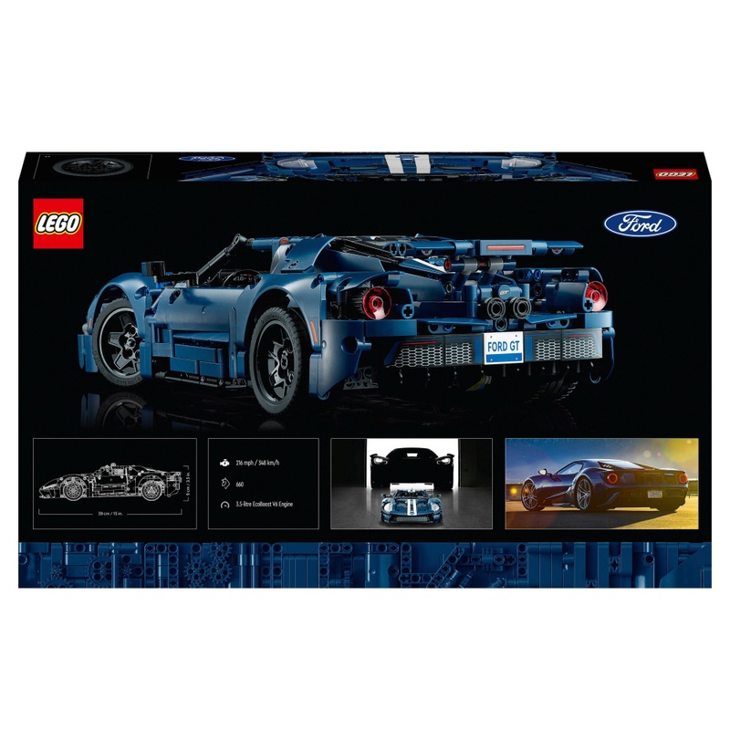 LEGO Technic 42154 2022 Ford GT Car Model Set for Adults 8 LEGO Technic 42154 2022 Ford GT Car Model Set for Adults
