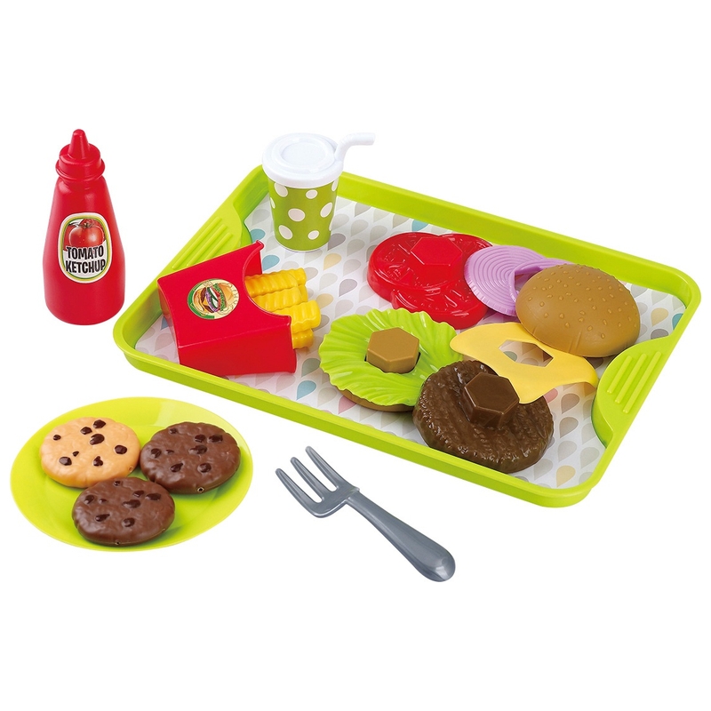 Kitchen Corner Burger Meal Playset 23 Pieces