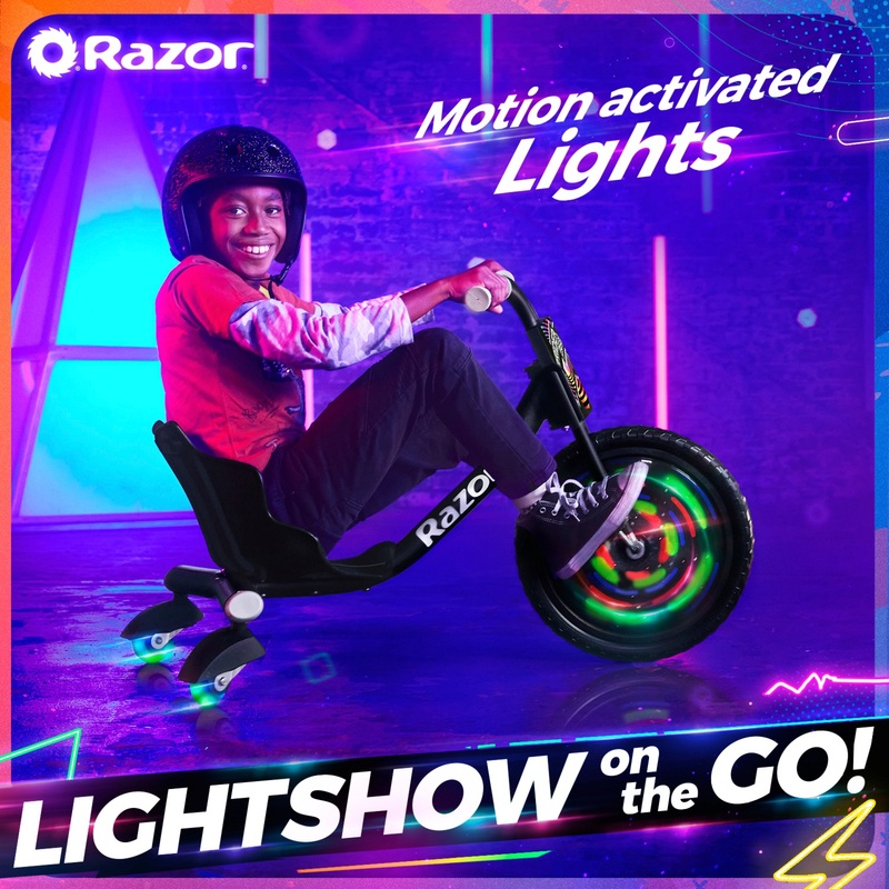 Razor RipRider 360 Lightshow Drift Trike 3 Razor RipRider 360 Lightshow Drift Trike