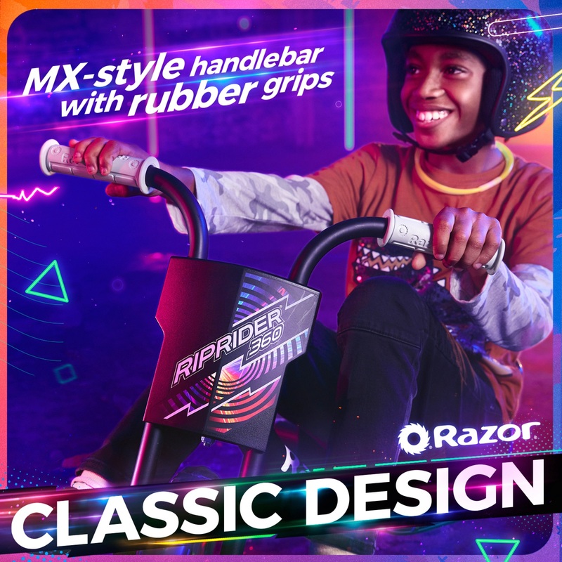 Razor RipRider 360 Lightshow Drift Trike 6 Razor RipRider 360 Lightshow Drift Trike