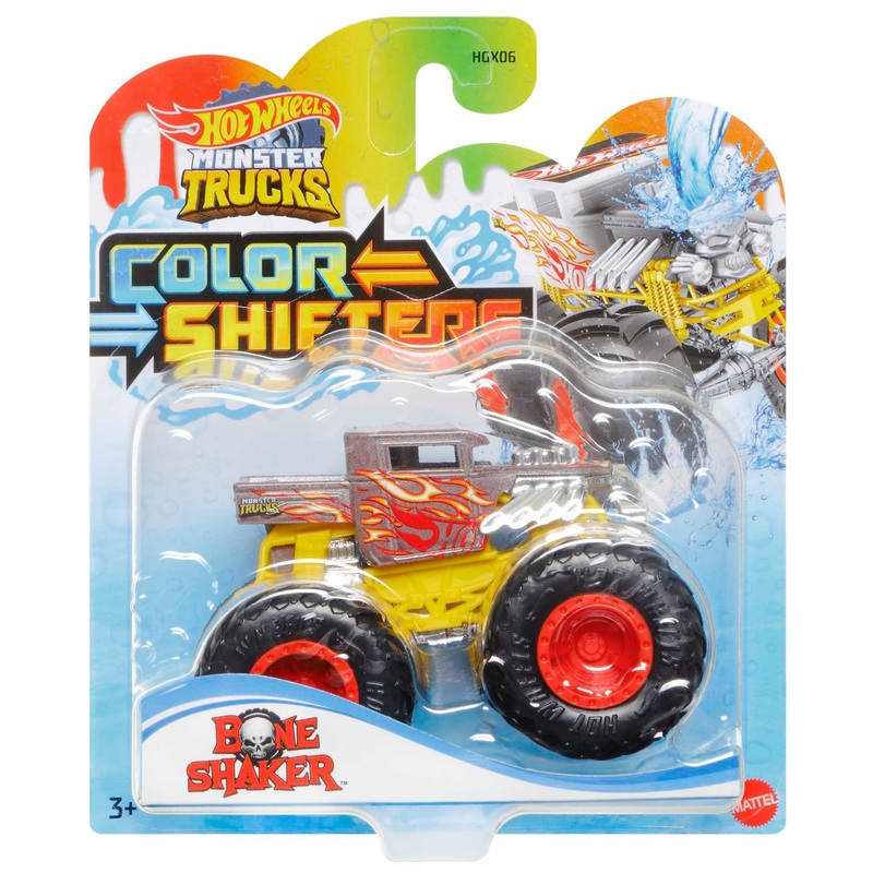 Hot Wheels Monster Trucks Colour Shifters 1:64 Die-Cast Car Assortment