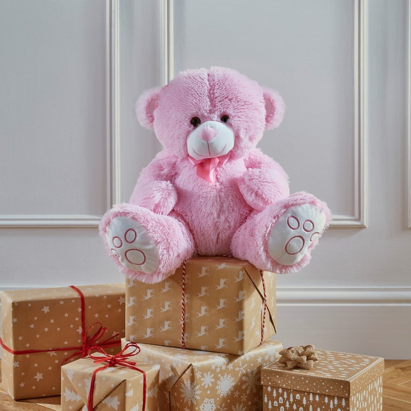 Remi the Pink Teddy Bear 43cm