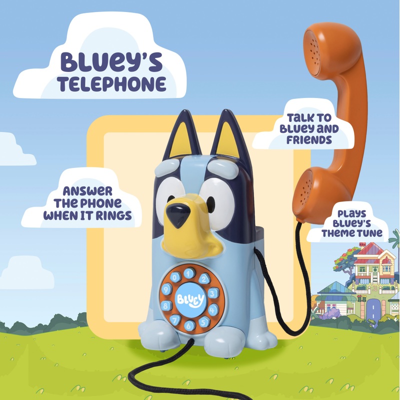 Bluey Toy Play Telephone 4 Bluey Toy Play Telephone
