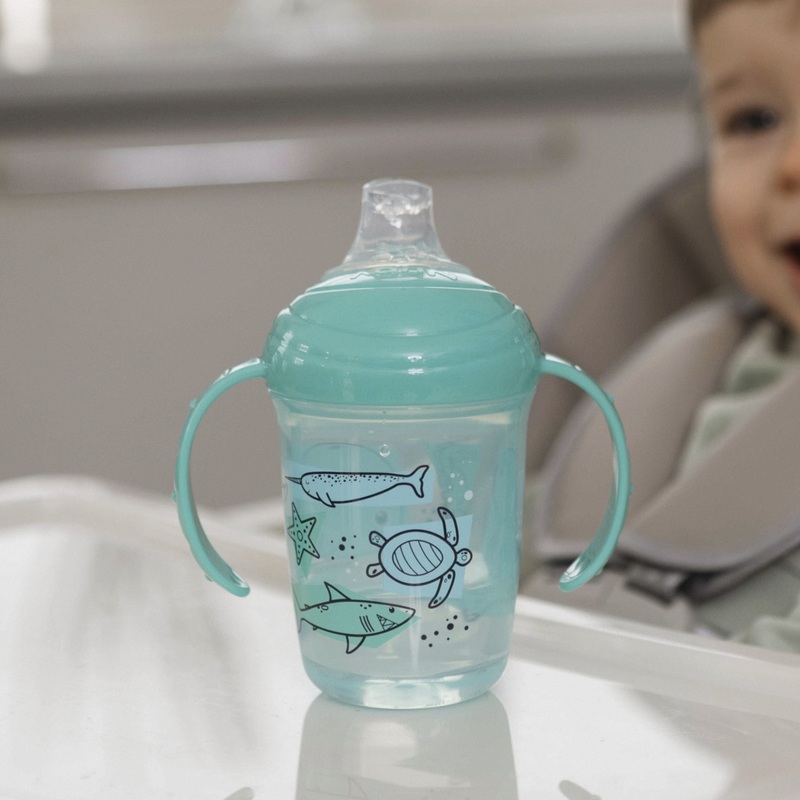 Nuby Grip 'N' Sip 240ml Sippy Cup Assortment