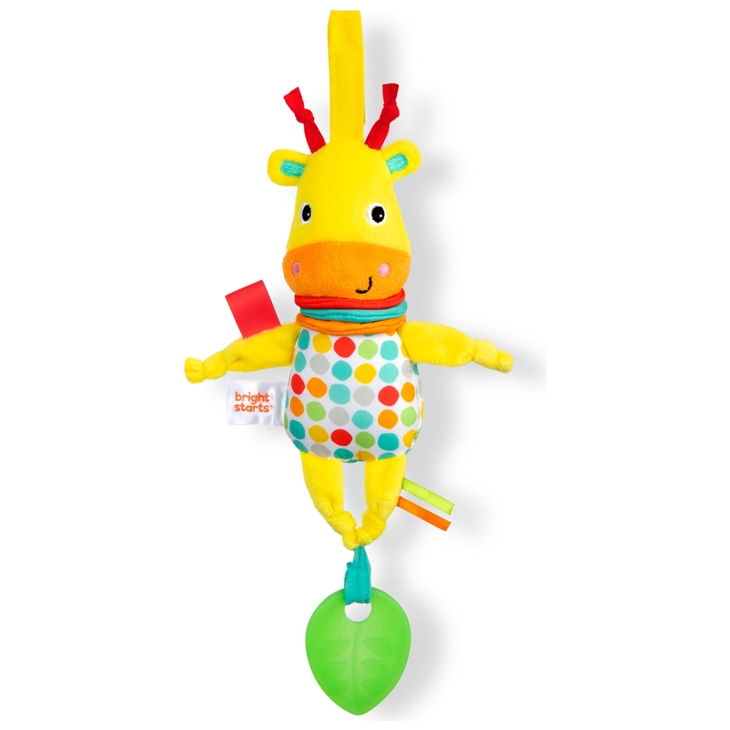 Bright Starts Pull Play & Boogie Musical Giraffe Baby Carrier Toy