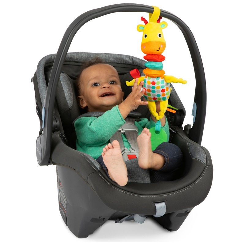 Bright Starts Pull Play & Boogie Musical Giraffe Baby Carrier Toy
