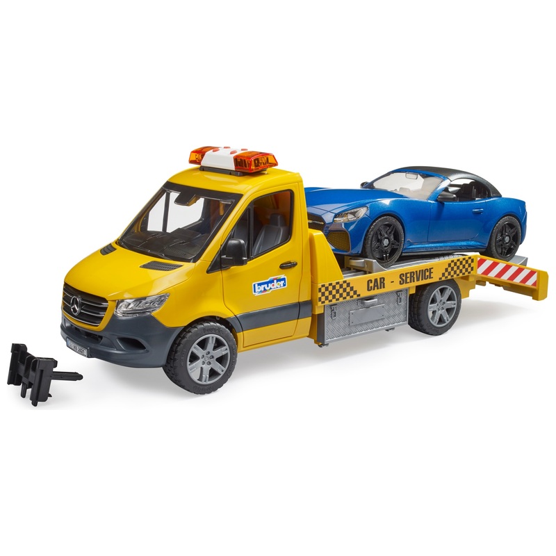 Bruder Mercedes-Benz Sprinter Car Transporter with Roadster