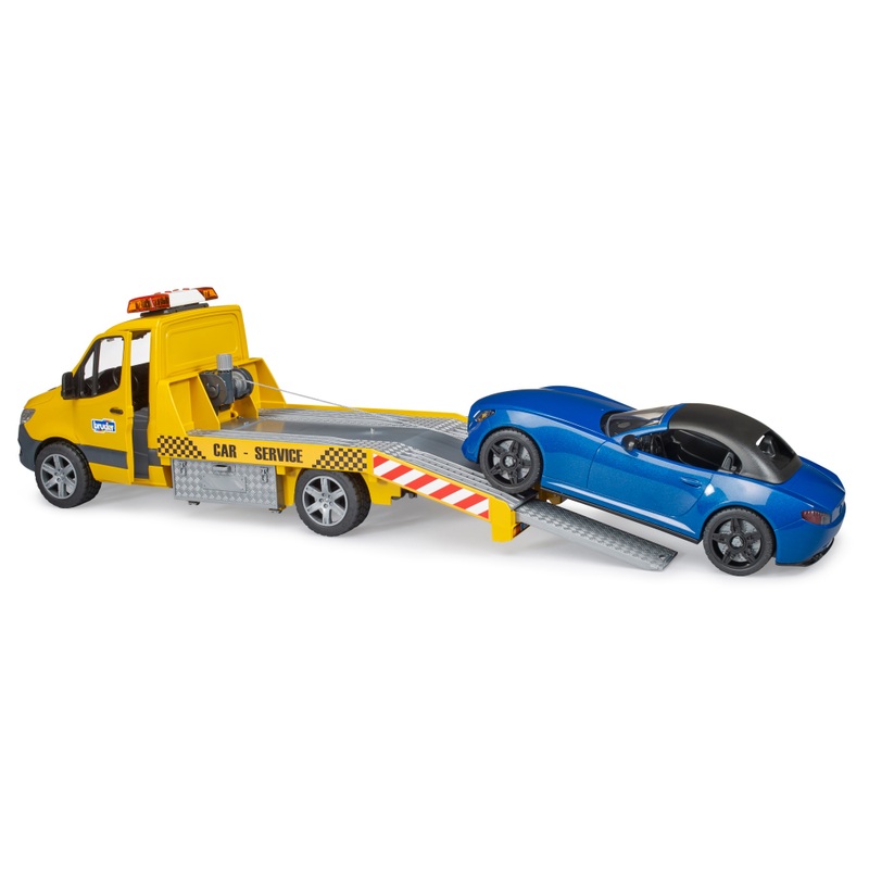 Bruder Mercedes-Benz Sprinter Car Transporter with Roadster 5 Bruder Mercedes-Benz Sprinter Car Transporter with Roadster