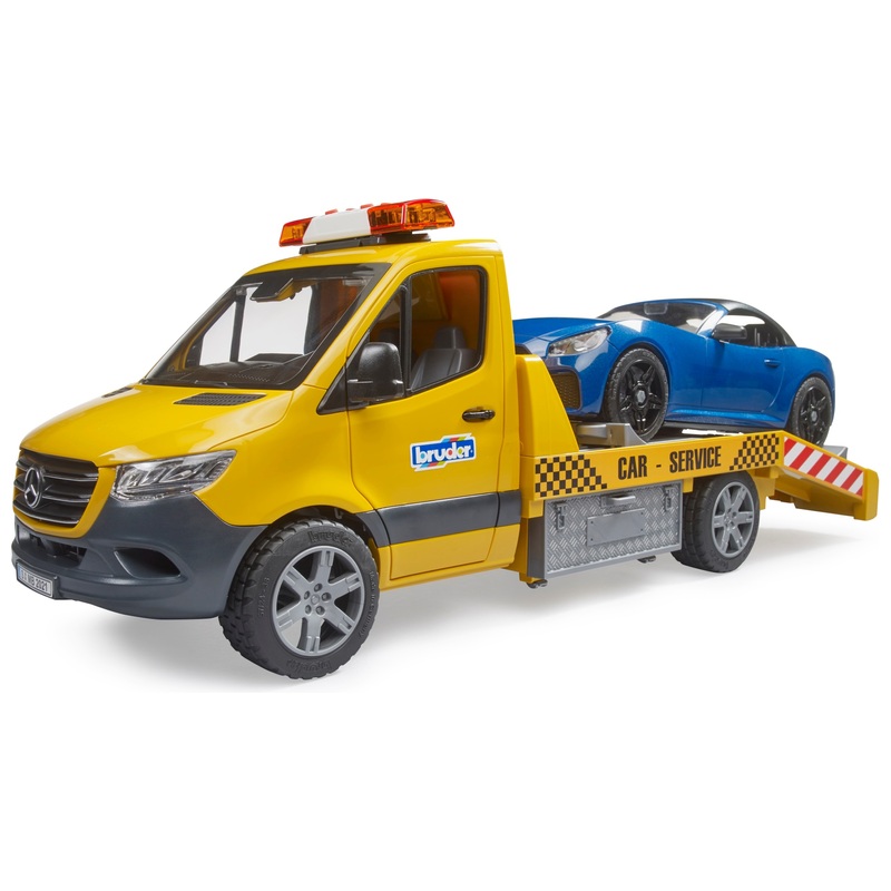 Bruder Mercedes-Benz Sprinter Car Transporter with Roadster 6 Bruder Mercedes-Benz Sprinter Car Transporter with Roadster